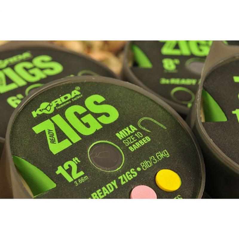 Korda Ready Zigs Barbed - 240 cm