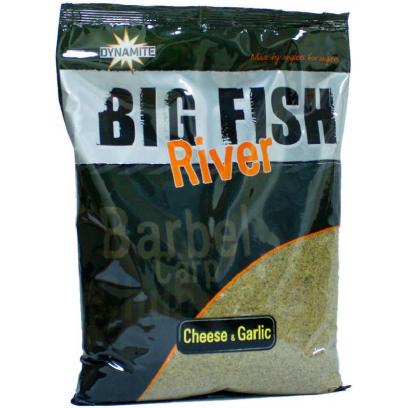 Dynamite Baits Big Fish River Groundbait Cheese & Garlic 1,8 kg