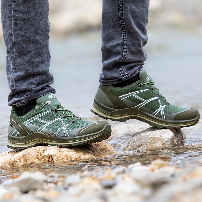 Haix Black Eagle Adventure 2.2 GTX Low Olive-Rock