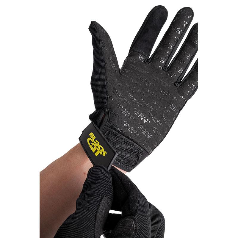 Black Cat Gripper Gloves L