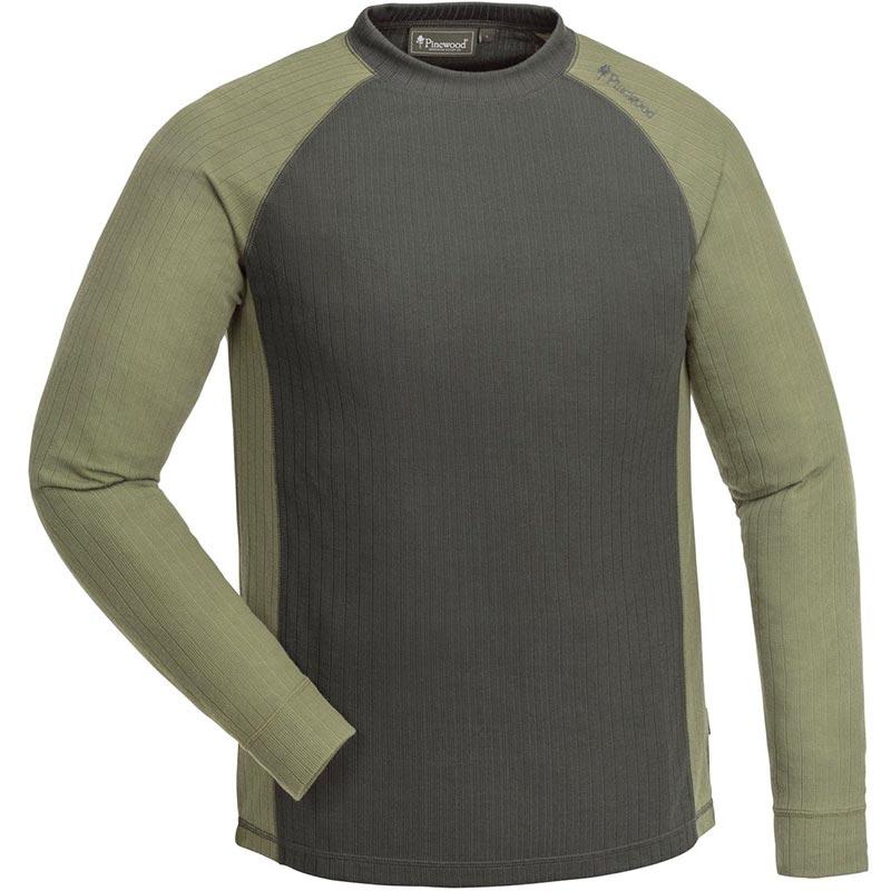 Pinewood Finnveden Base Layer Set Dark Green/Leaf
