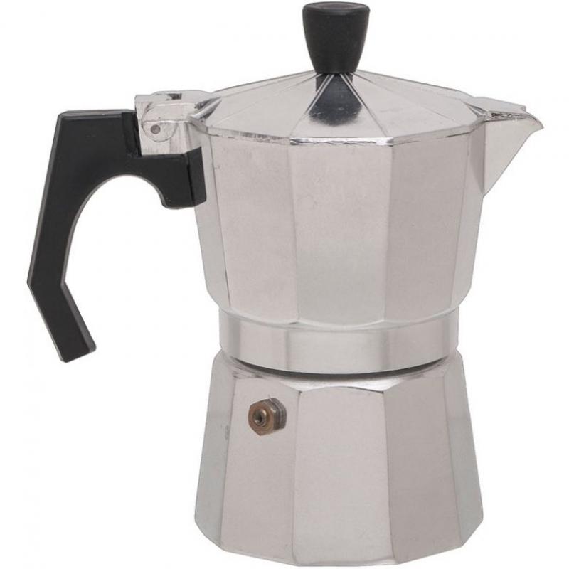 Relags Espresso Maker Bellanapoli Alu Natur 3 Tassen