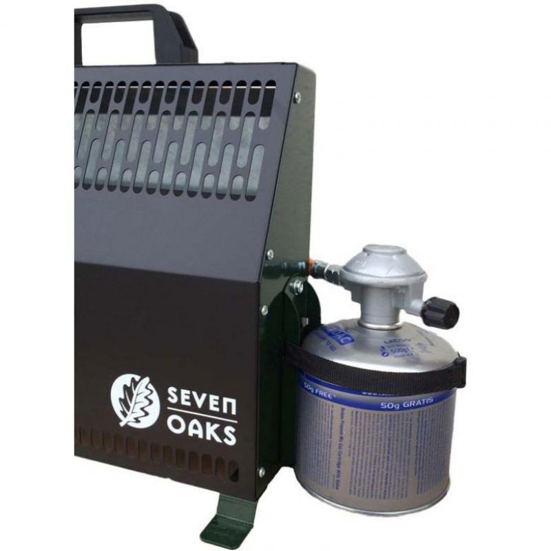 Seven Oaks Kanzelheizung Kartuschenhalter + Druckminderer