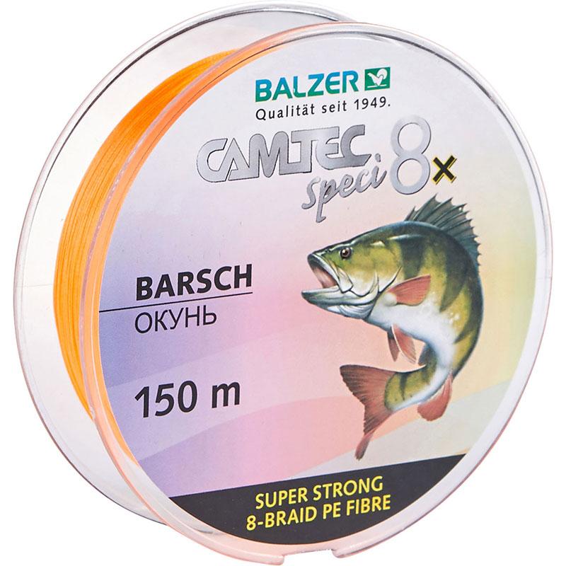 Balzer Camtec Speci 8x Barsch 0,12 mm 150 m 9,0 kg Orange