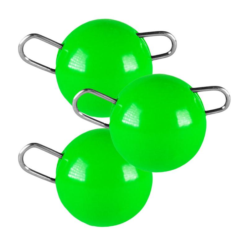 #LMAB Tungsten Chebu Sinker Fluo Green