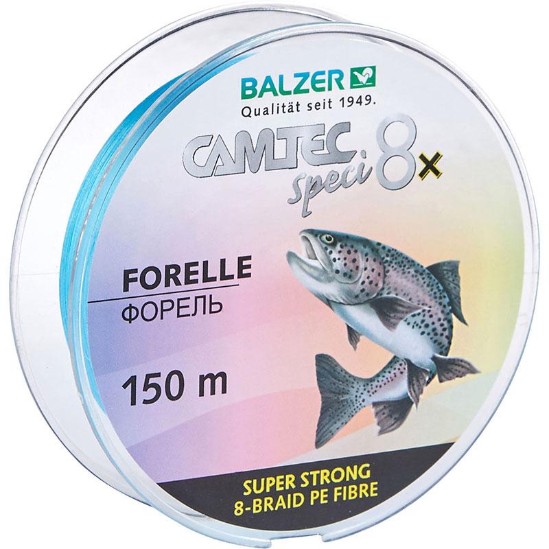 Balzer Camtec Speci 8x Forelle 0,06 mm 150 m 4,0 kg Blau