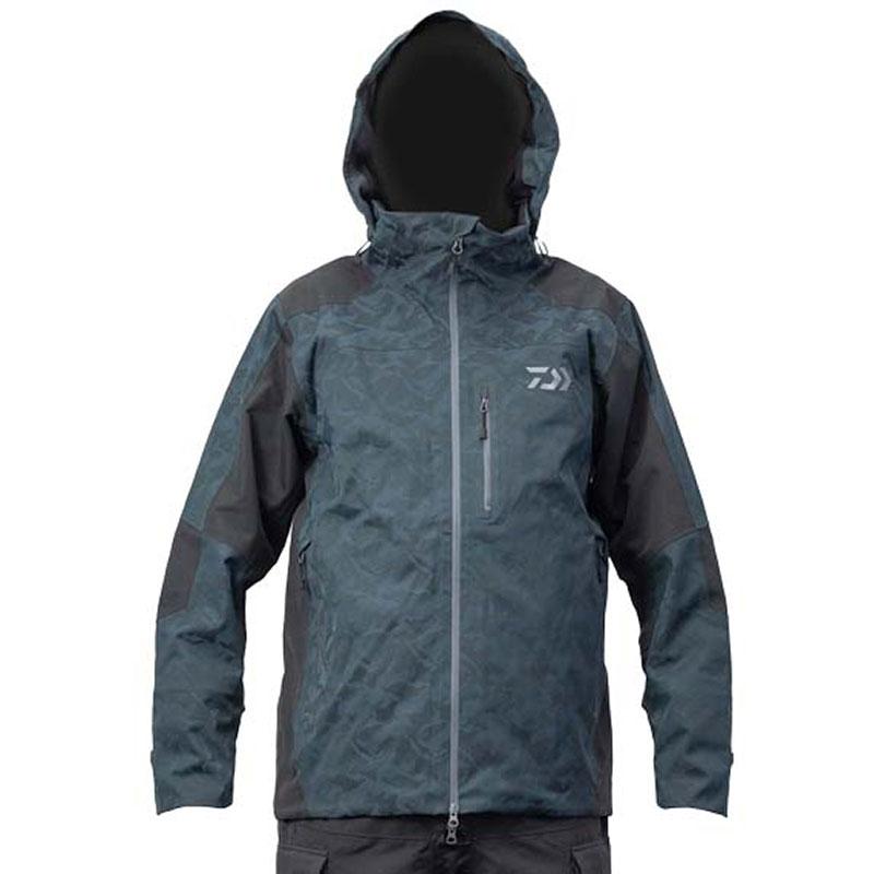 DAIWA Rainmax Guide Jacket Steel Grey - Größe: L