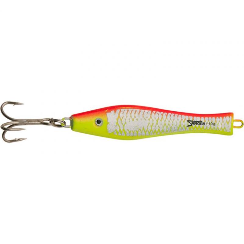 Aquantic 3D Holo Pilker 70 g Rot/Gelb
