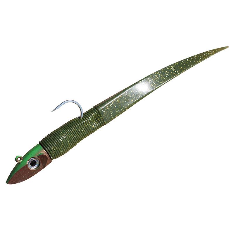 Dieter Eisele Draufgänger 28 cm Olive mit Twitcher 160 g Motoroil UV
