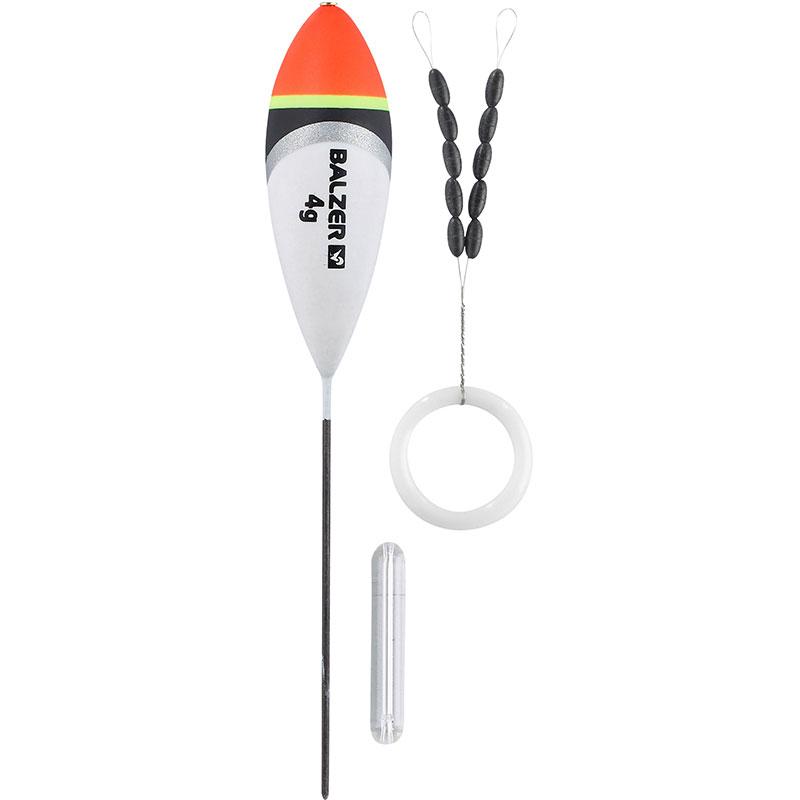 Balzer Forellenpose E mit Glasgewicht und Schnurstopper 3 g