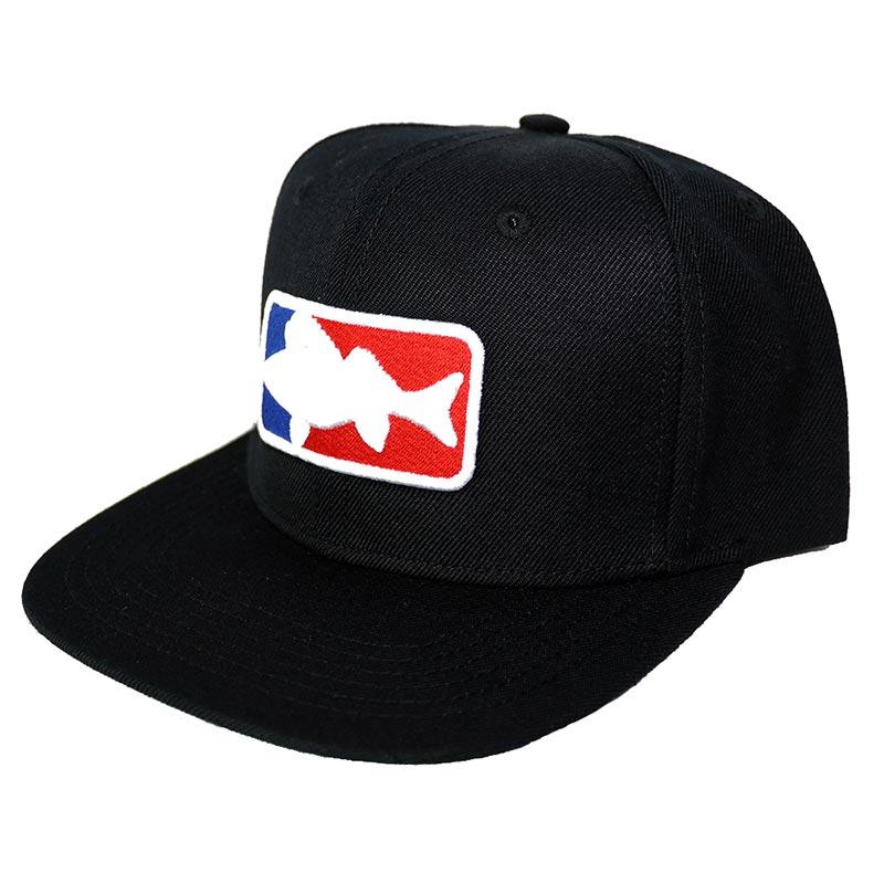 #LMAB Snapback Cap National Fishing League Logo Black