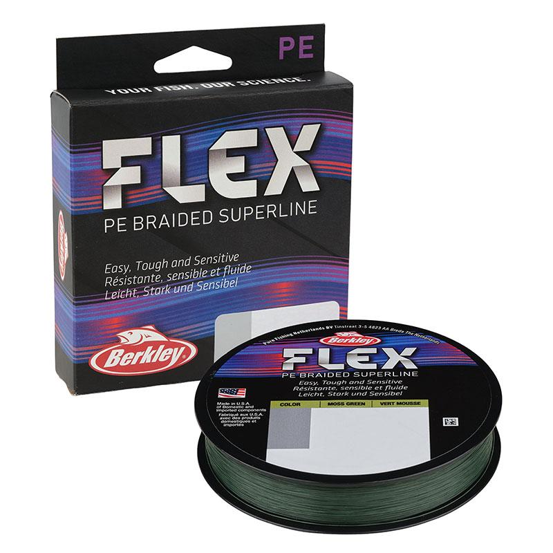 Berkley Flex Braid Meterware Moss Green 0,25 mm 18,4 kg