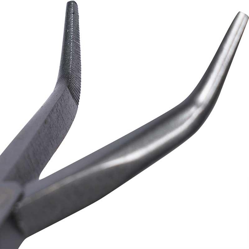 #LMAB Lösezange gebogen Bent Nose Pliers 28 cm