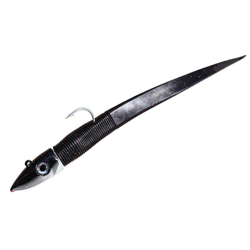 Dieter Eisele Draufgänger 27 cm Schwarz mit Twitcher 125 g Schwarz/Silber