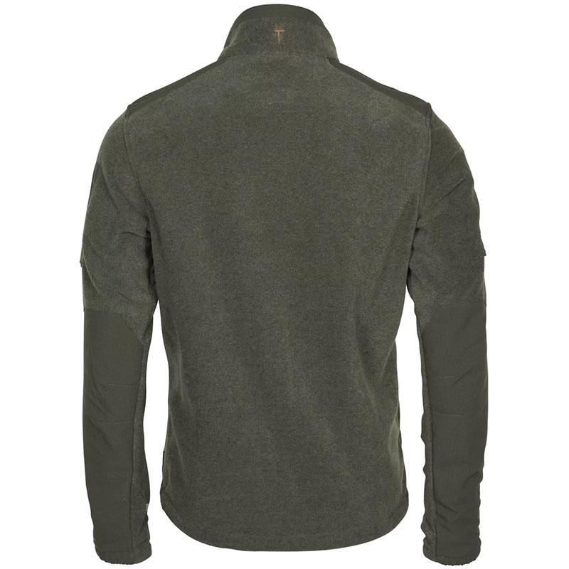 Pinewood Lappland Rough Herren Fleecejacke Olive Melange/Dark Olive