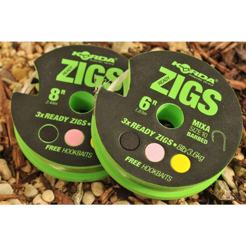 Korda Ready Zigs Barbed - 180 cm