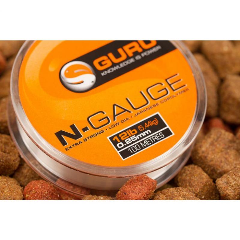 Guru N-Gauge 100 m - 9 lb - 0,22 mm