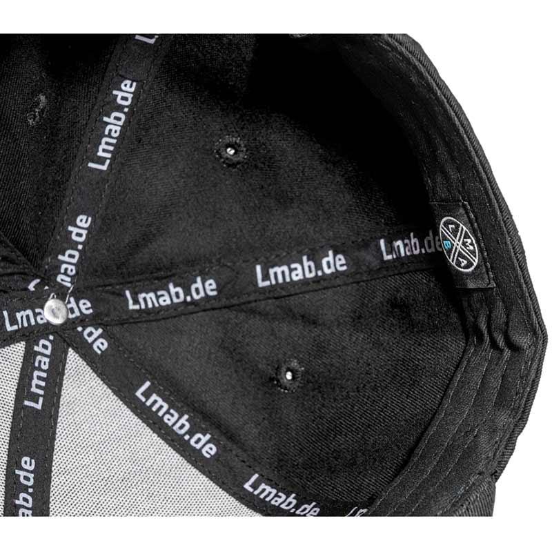 #LMAB Snapback Cap Logo All Black