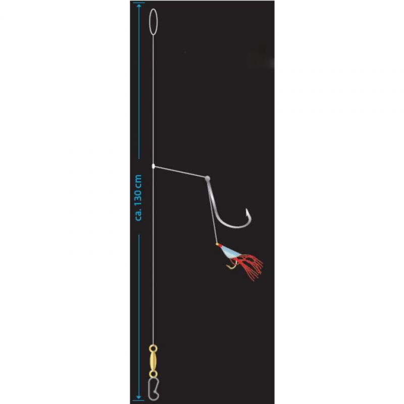 Aquantic Bize Over Rig Red 8/0-1/0