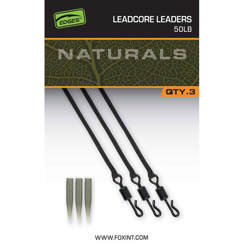 FOX Edges Naturals Leadcore Leaders 50 lb