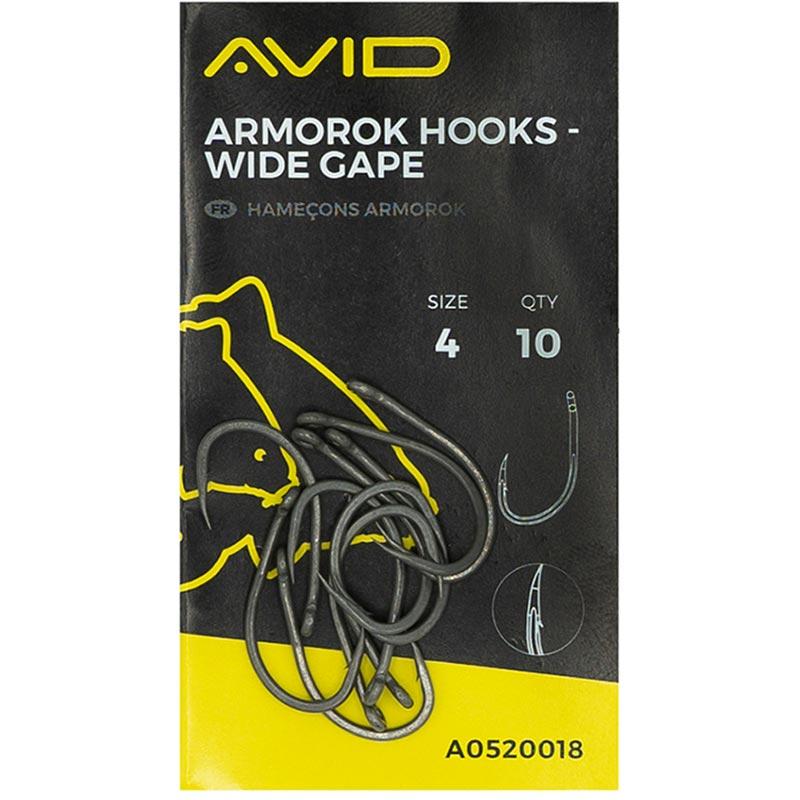 Avid Carp Armorok Hooks Wide Gape