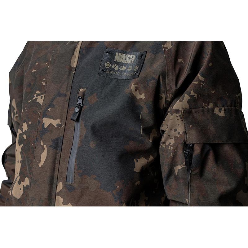 Nash ZT Helluva 3 in 1 Waterproof Jacket Camo