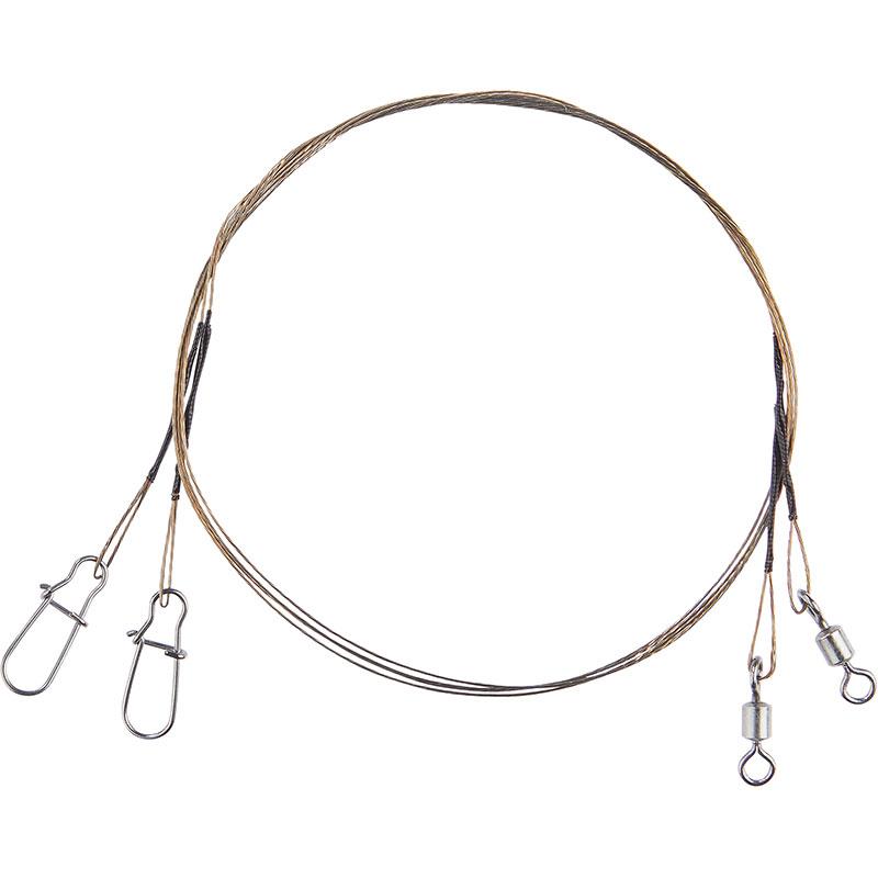 Balzer 1x7 Niroflex Karabiner/Wirbel 25 cm 12 kg