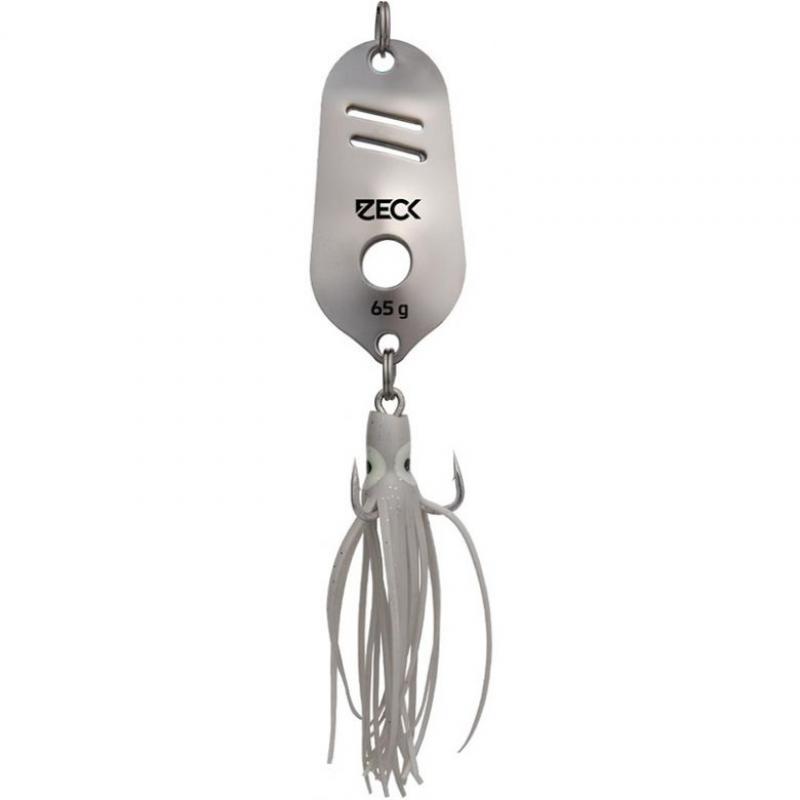 Zeck Fishing Blinker Jörg Octo Spoon Silver 65 g