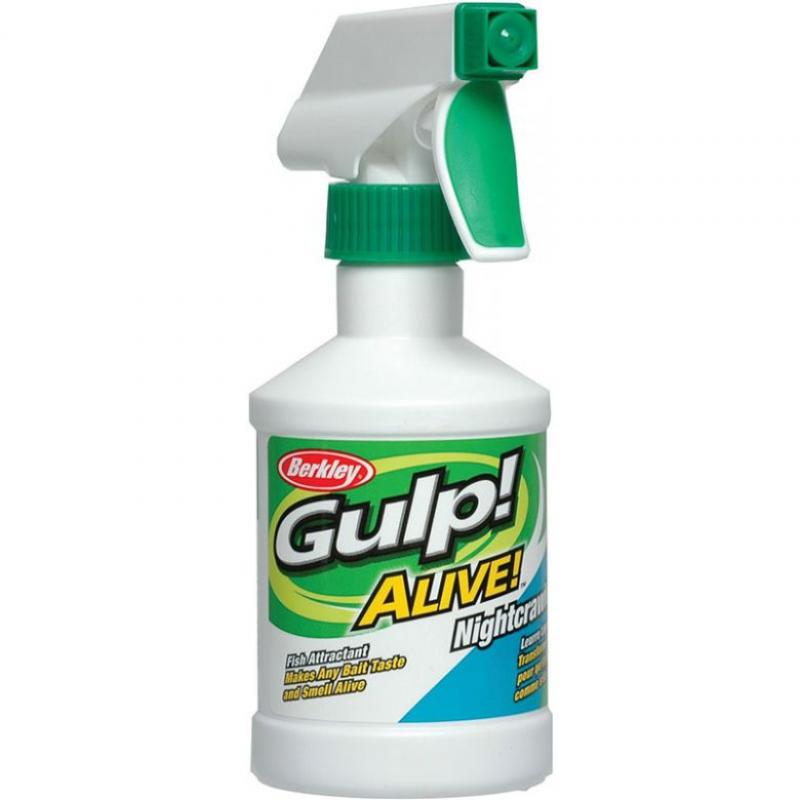 Berkley Gulp Alive Attractant 8 oz Spray Nightcrawler