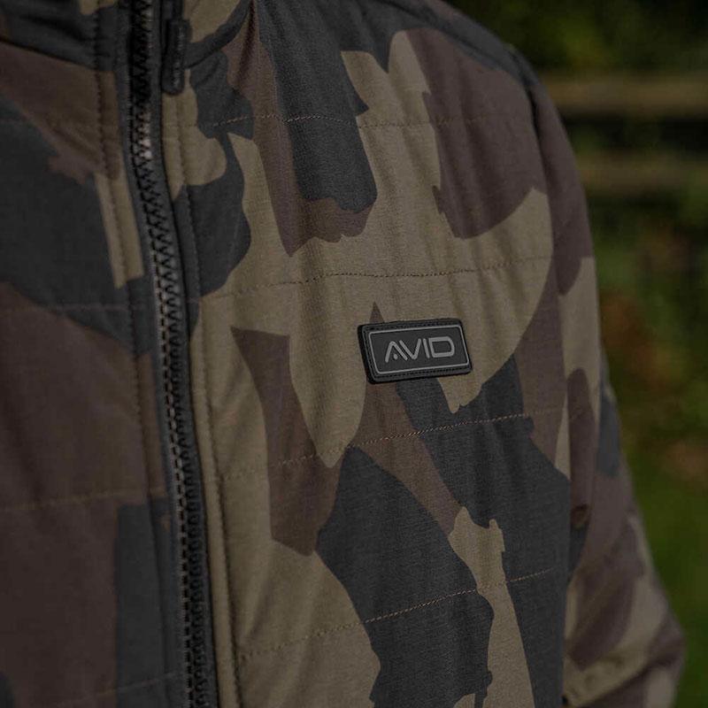 Avid Carp Ripstop Camo Thermal Jacket