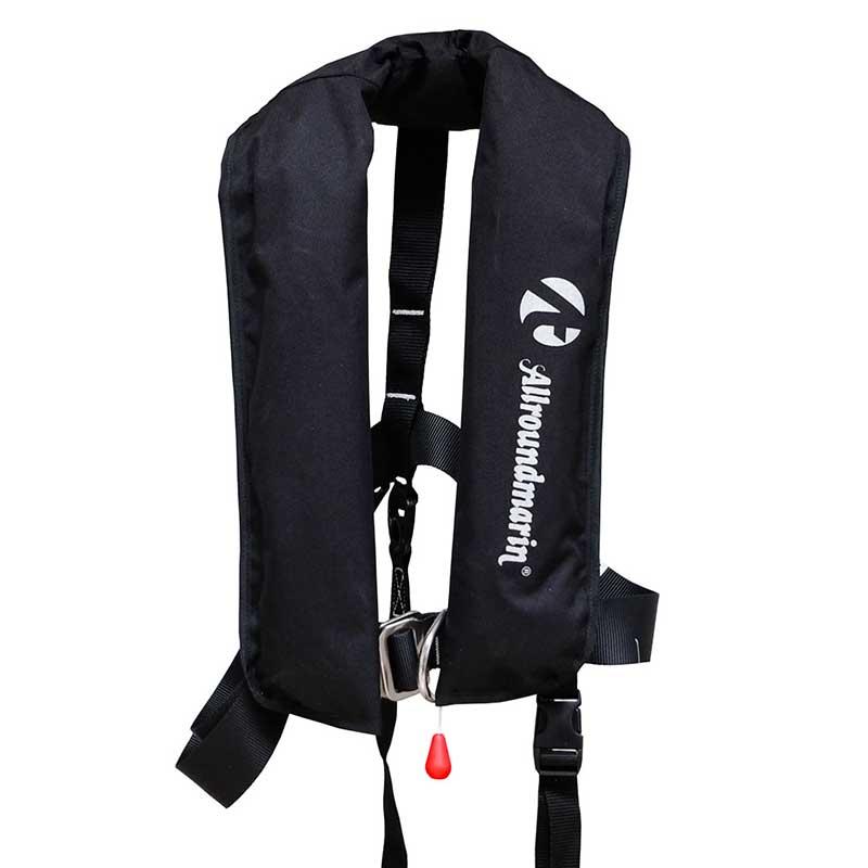 Allroundmarin Automatik-Rettungsweste 165N Schwarz