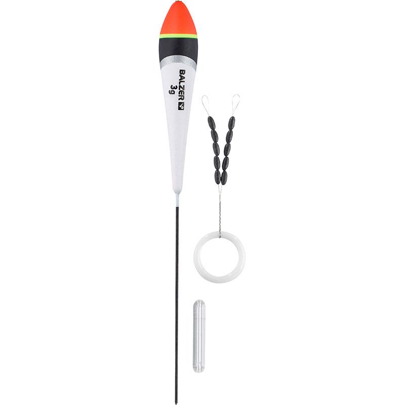 Balzer Forellenpose V mit Glasgewicht und Schnurstopper 5 g