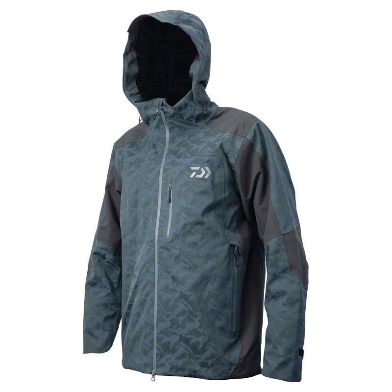 DAIWA Rainmax Guide Jacket Steel Grey - Größe: L