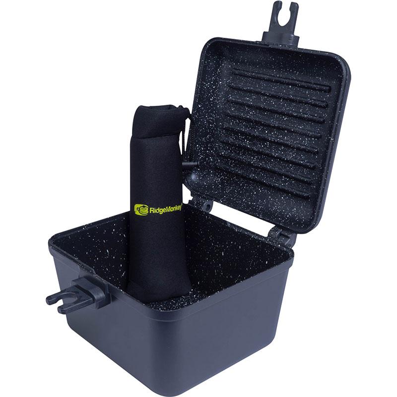 RidgeMonkey Connect Deep Pan & Griddle Granite Edition