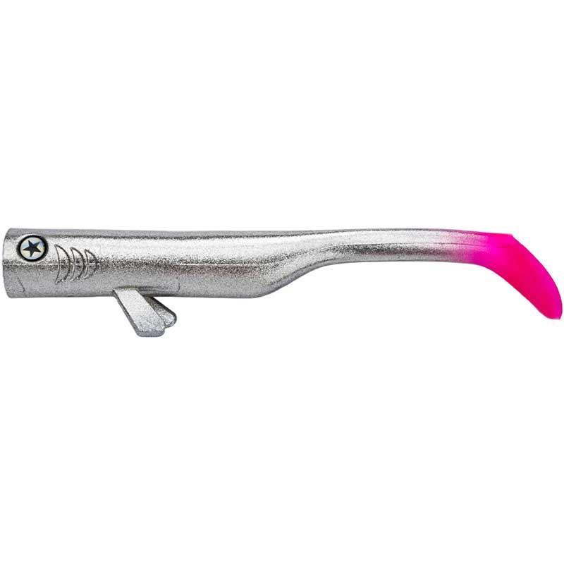 #LMAB Drunk Bait 12 cm Chrome Pinktail