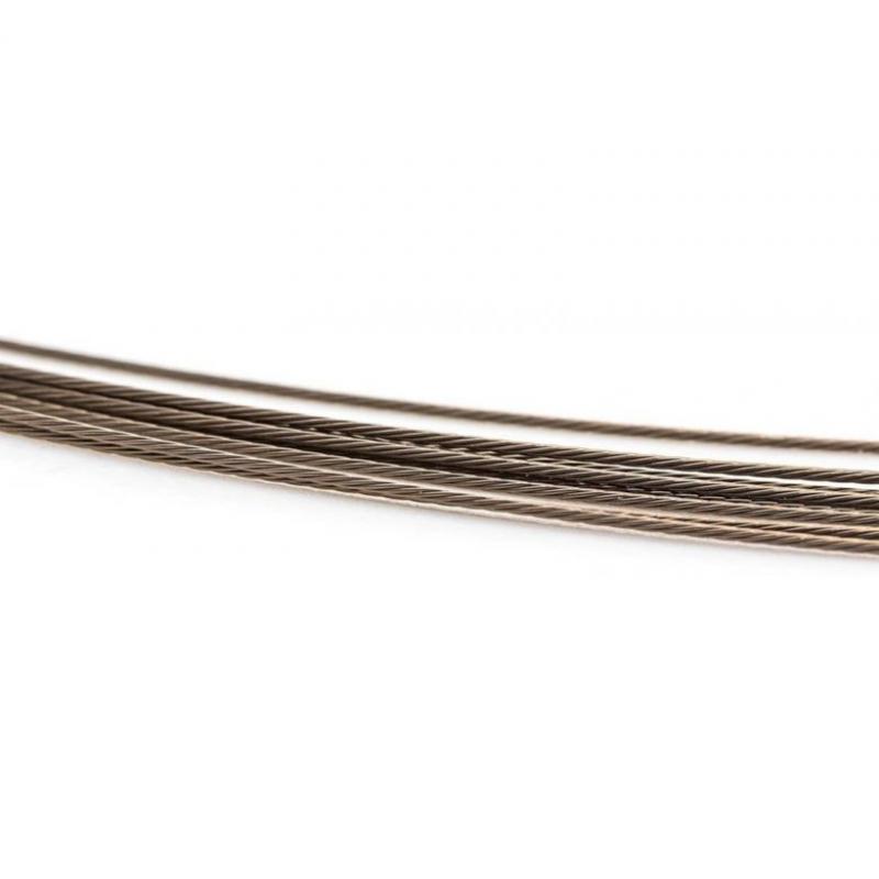 Aquateko Knot 2 Kinky 1x7 Titanium 3 m 25 lb