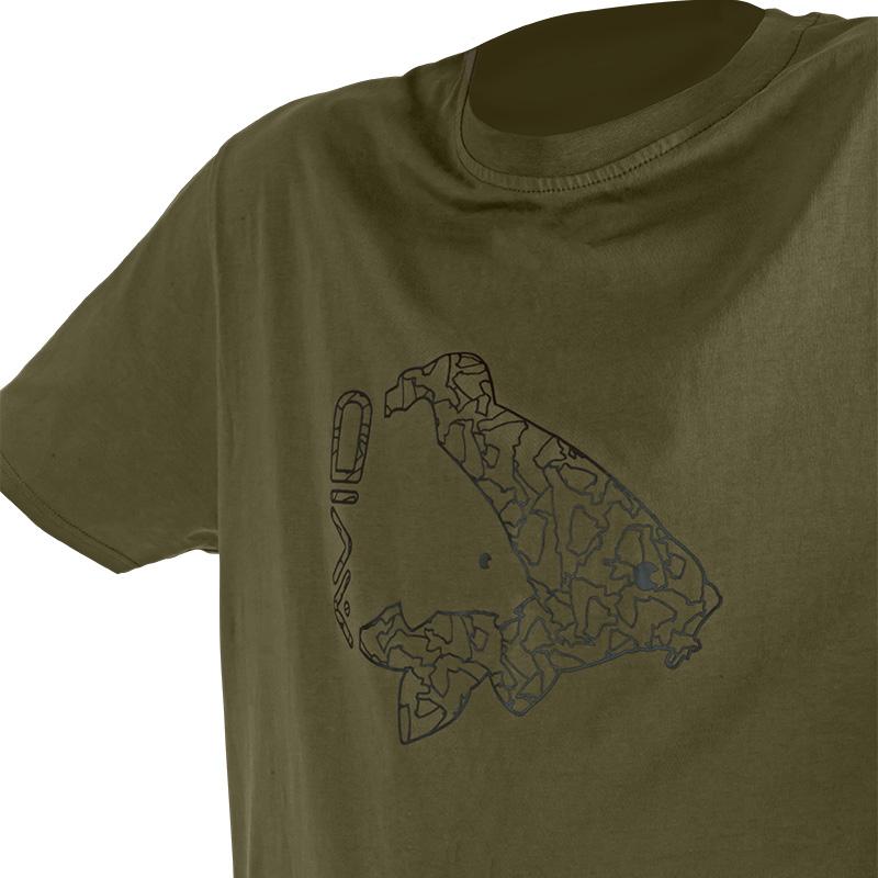 Avid Carp Avid Icon T-Shirt Khaki