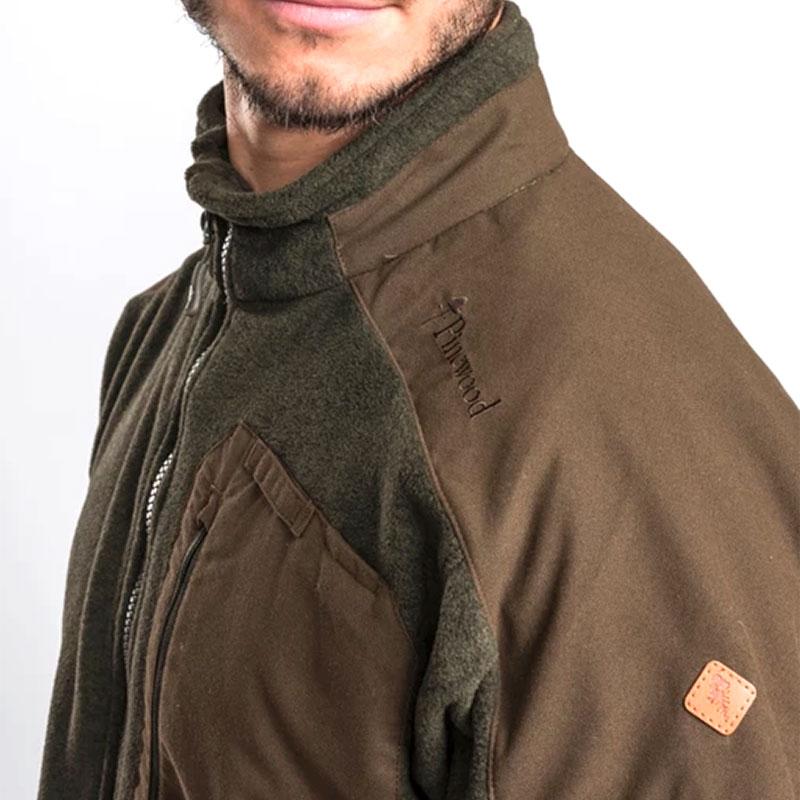 Pinewood Smaland Forest Fleece Jacke Hunting Green