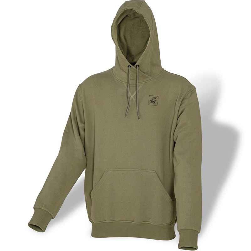 Black Cat Cat Hoodie Khaki