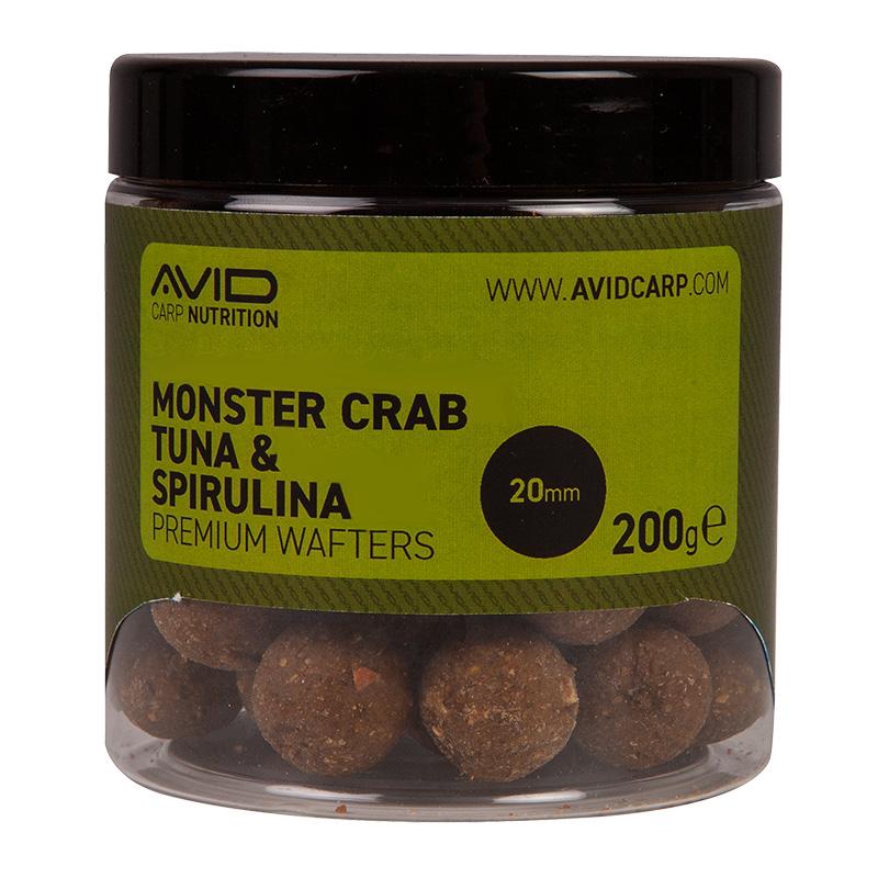 Avid Carp Monster Crab-Tuna & Spirulina Wafters 200 g 20 mm