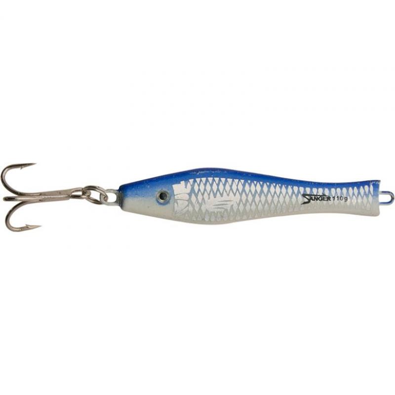 Aquantic 3D Holo Pilker 70 g Blau/Silber