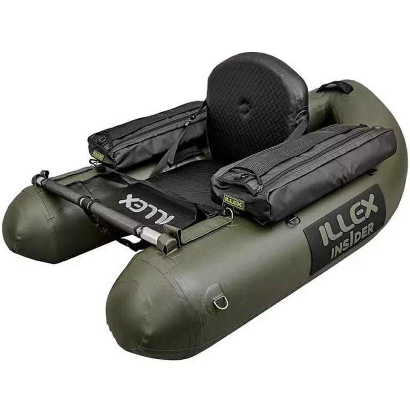 Illex Belly Boat Insider 150 Kaki inkl. Seitentaschen