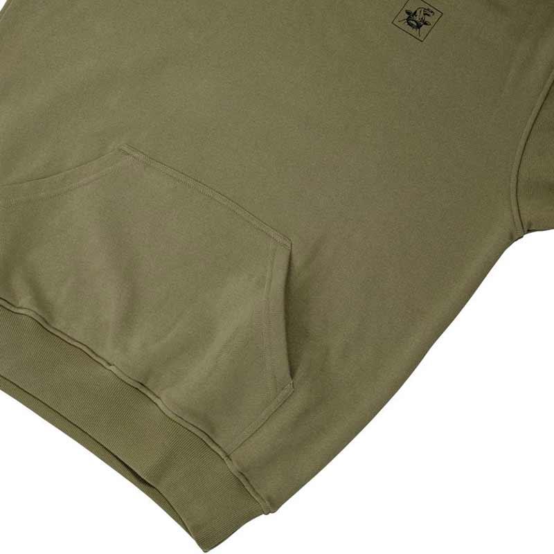 Black Cat Cat Hoodie Khaki