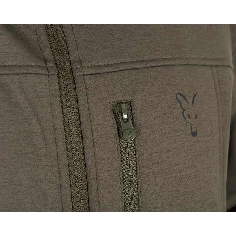 FOX Collection Soft Shell Jacket Green & Black
