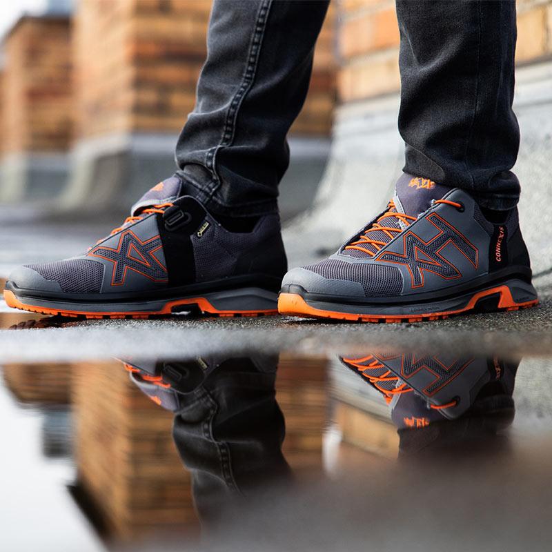 Haix Connexis Go GTX Low Grey-Orange