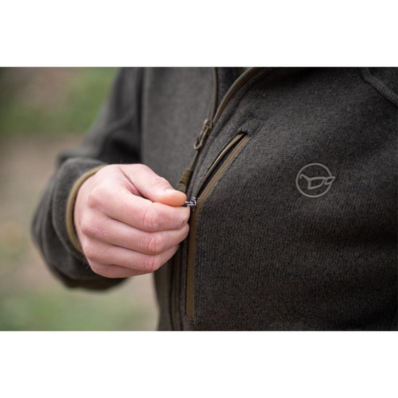 Korda Kore Polar Fleece Jacket Charcoal