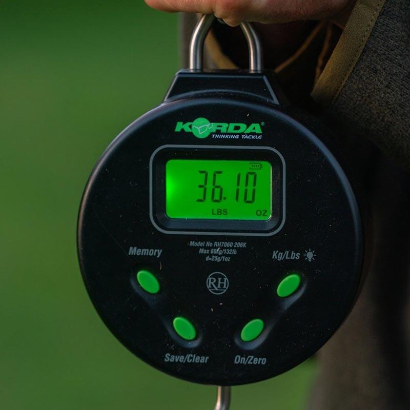 Korda Digital Scales 132 lb/60 kg