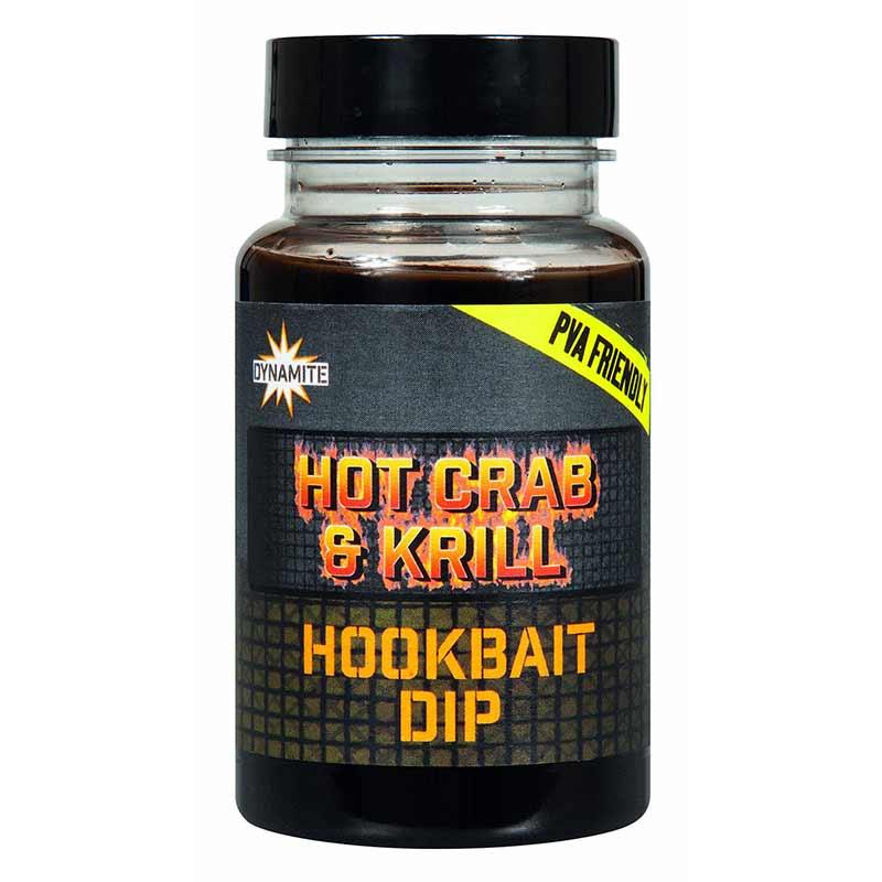 Dynamite Baits Hot Crab & Krill Dip 100 ml