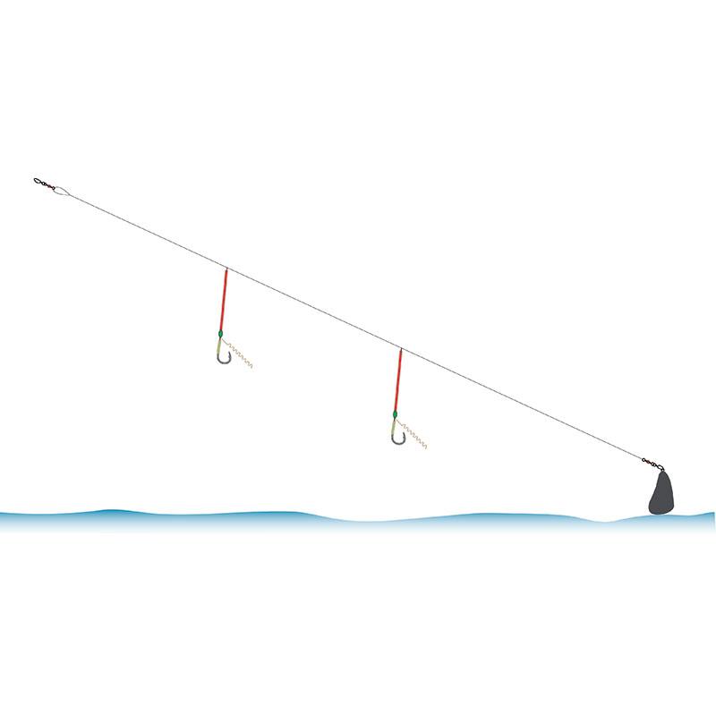 Balzer 71° North Spezi Seewolf System 150cm 0,90mm