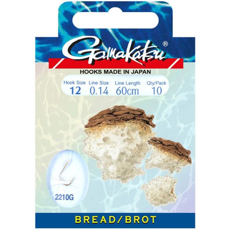 Gamakatsu BKD-2210G Bread 60 cm - 0,12 mm - 14